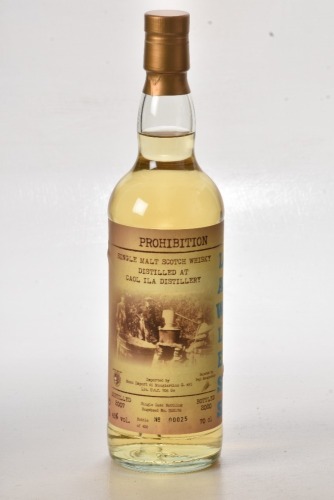 Prohibition Lawless Caol Isla 2007 13 yr old Bt 00025/456