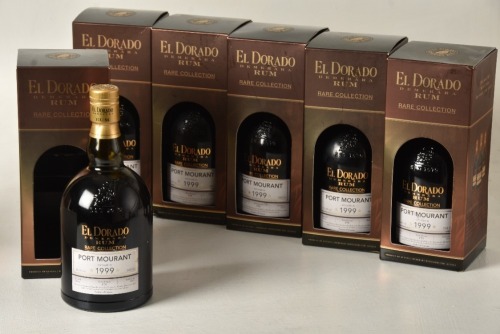 El Dorado Rare collection Port Mourant 1999 16 yr Old 61.4% Vol 70cl 6 bts In Bond