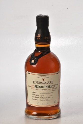 Foursquare Exceptional Cask Selection XV Redoutable Rum 2006 14 Yr Old 61% Vol 70cl