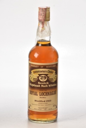 Connoisseurs Choice Royal Lochnagar 1952 29 yr old 40% vol 75 cl 1 bt In Bond