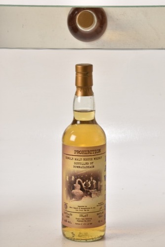 Prohibition Lawless Bunnahabhain 1990 19 yr old Bt 072/292 In Bond