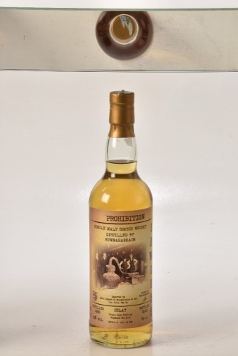 Prohibition Lawless Bunnahabhain 1990 19 yr old Bt 063/292 In Bond