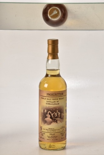 Prohibition Lawless Bunnahabhain 1990 19 yr old Bt 065/292 In Bond