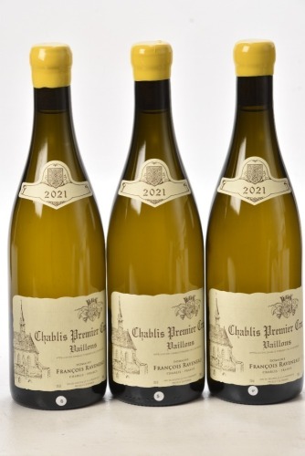 Chablis 1er cru Vaillons 2021 Domaine Francois Raveneau 3 bts