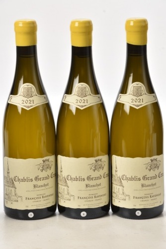 Chablis Grand Cru Blanchot 2021 Domaine Francois Raveneau 3 bts