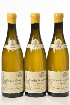 Chablis Grand Cru Blanchot 2020 Domaine Francois Raveneau 3 bts