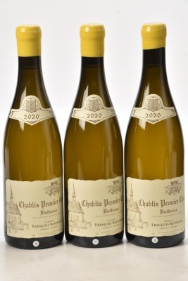 Chablis 1er Cru Butteaux 2020 Domaine Francois Raveneau 3 bts