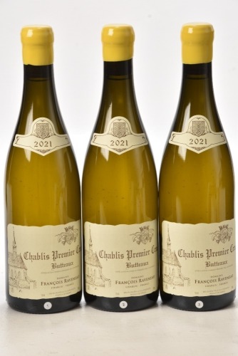 Chablis 1er Cru Butteaux 2021 Domaine Francois Raveneau 3 bts