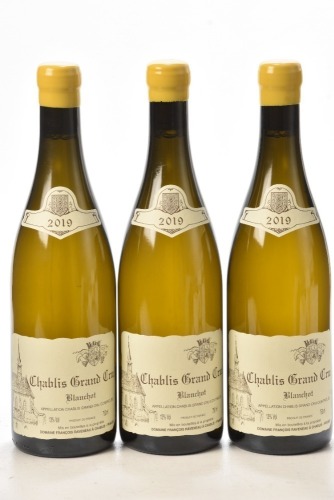 Chablis Grand Cru Blanchot 2019 Domaine Francois Raveneau 3 bts