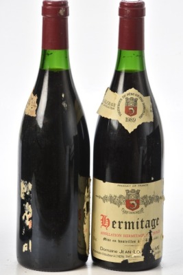 Hermitage Rouge 1989 Domaine JL Chave 2 bts