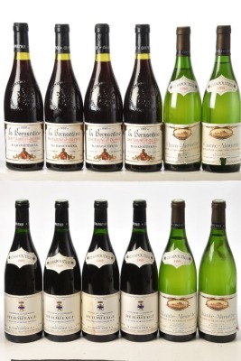 Hermitage Blanc Chante Allouette 1989 Domaine Chapoutier 4 bts Hermitage Rouge La Sizeranne 1989 Domaine Chapoutier 4 bts Chateauneuf du Pape 1989 Domaine Chapoutier 4 bts Above 12 bts