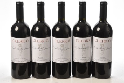 Barolo Ciabot Mentin Ginestra 1998 Domaenico Clerico 5 bts