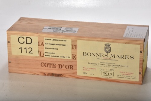 Bonnes Mares Grand Cru 2018 Domaine Comte Georges de Vogue 1 Mag