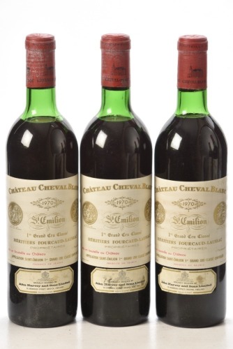 Chateau Cheval Blanc 1970 Saint Emilion 3 bts