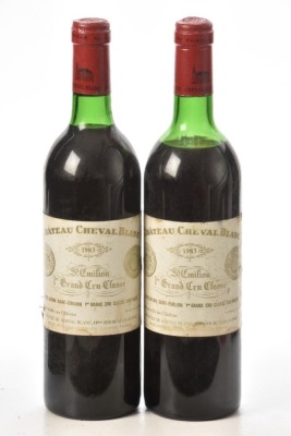 Chateau Cheval Blanc 1983 Saint Emilion 2 bts