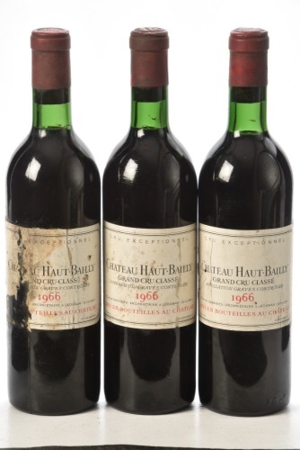 Chateau Haut Bailly 1966 Graves 3 bts