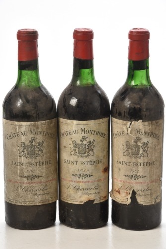 Chateau Montrose 1962 Saint Estephe 3 bts