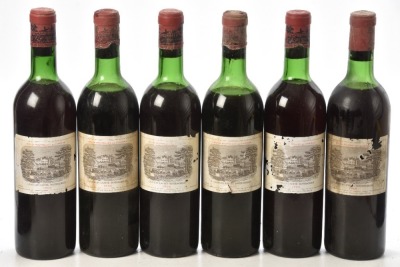 Chateau Lafite Rothschild 1966 Pauillac 6 bts