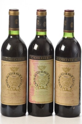 Chateau Gruaud Larose 1982 Saint Julien 3 bts