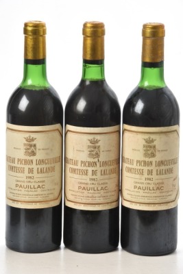 Chateau Pichon Lalande 1982 Pauillac 3 bts