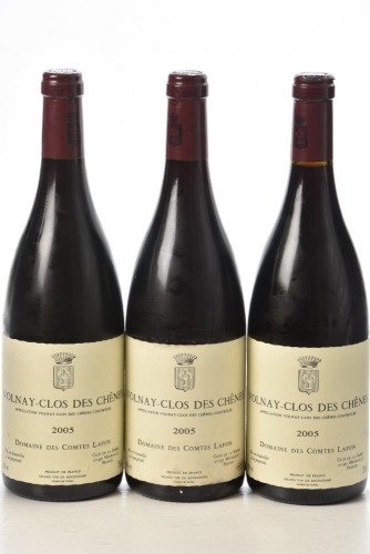 Volnay 1er Cru Clos de Chene 2005 Domaine des Comtes Lafon 3 bts