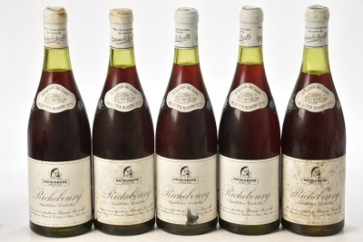 Richebourg Grand Cru 1978 Domaine Patriache Pere et Fils 5 bts