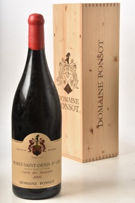 Morey Saint Denis 1er Cru Cuvee des Alouettes 2009 Domaine Ponsot 1 Dbl Mag