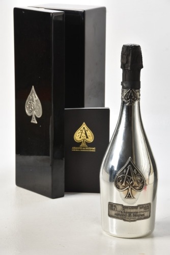 Champagne Armand de Brignac Ace of Spades Blanc de Blancs 1 bt in presentation case