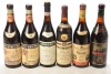 Barolo 1978 oddero 2 bts Barolo 1990 Sobrero 1 bt Barolo 1976 Prunotto 1 bt Barolo 1974 Marchsi di Barolo 1 bt Barbaresco 1974 bel Colle 1 bt Above 6 bts