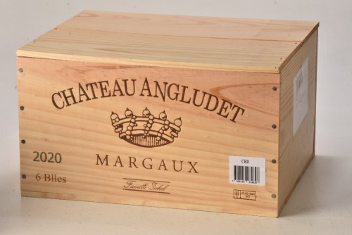 Chateau Angludet Margaux 2020 6 bts OWC