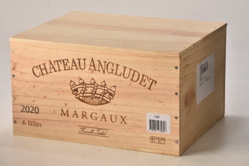 Chateau Angludet Margaux 2020 6 bts OWC