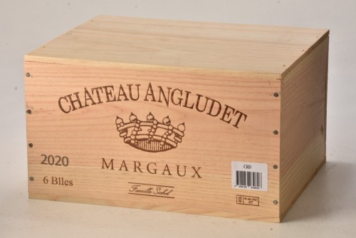 Chateau Angludet Margaux 2020 6 bts OWC