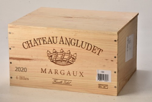 Chateau Angludet Margaux 2020 6 bts OWC