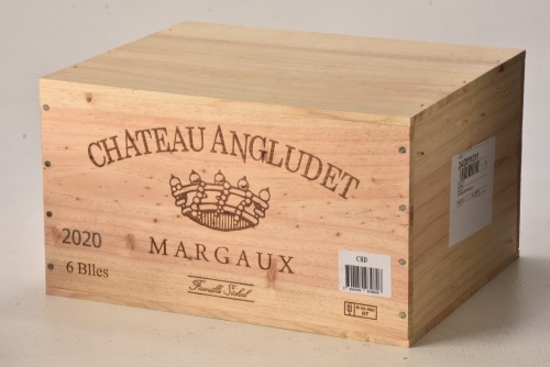 Chateau Angludet Margaux 2020 6 bts OWC