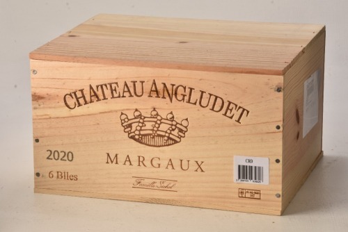 Chateau Angludet Margaux 2020 6 bts OWC