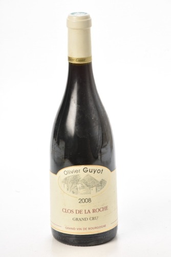 Clos de La Roche Grand Cru 2008 Domaine Oliver Guyot 1 bt