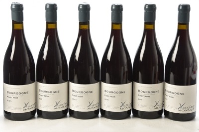 Bourgogne Pinot Noir Xavier Monnot 2021 6 bts