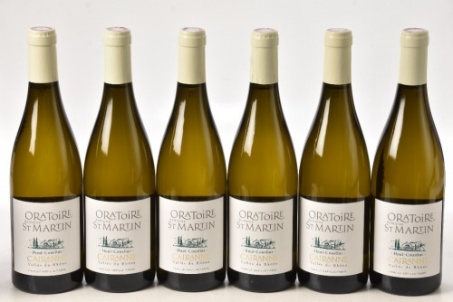 Cairanne Blanc Haut Coustias l'Oratoire Saint Martin 2020 6 bts