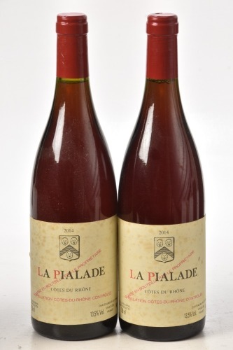 Chateau Rayas la Pialade Cote du Rhone 2014 2 bts