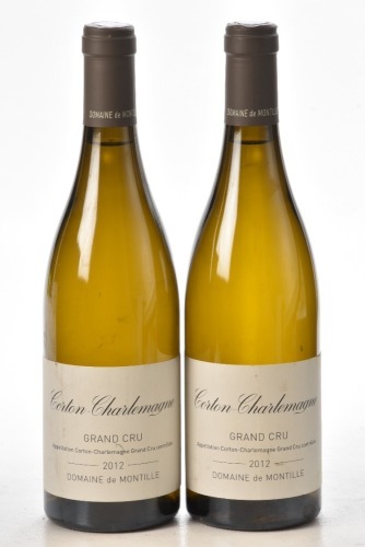 Corton-Charlemagne Grand Cru Domaine de Montille 2012 2 bts
