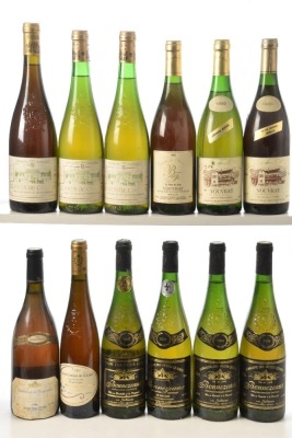 Coteaux de Layon Chaume, 1998 Chateau de la Guimoniere 1 bt Bonnezeaux Des Petits Quarts 1997 1 bt Bonnezeaux Des Petits Quarts 2004 3 bts Vouvray Tri de Grains Nobles, 1990 Domaine des Aubuisieres 1 bt Vouvray Domaine des Aubuisieres, Grand Annee 1989 1