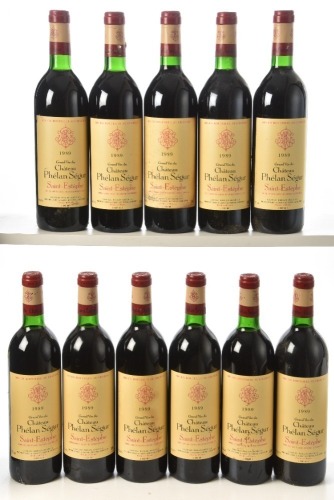 Chateau Phelan Segur Saint-Estephe 1989 11 bts
