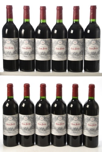 Chateau Vieux Fortin Saint-Emilion 1995 12 bts