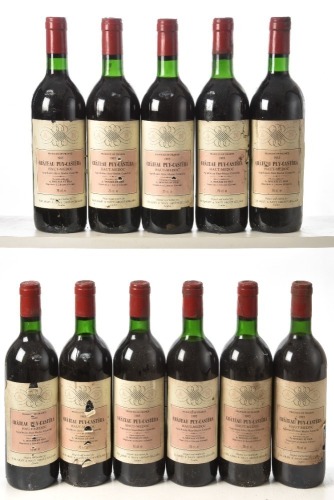 Chateau Puy Castera Haut-Medoc 1985 11 bts