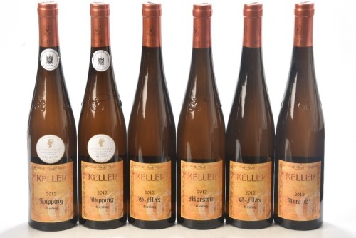 Keller Kellerkiste' Assortment Case Grossen Lagen OWC 2012 6 bts In Bond