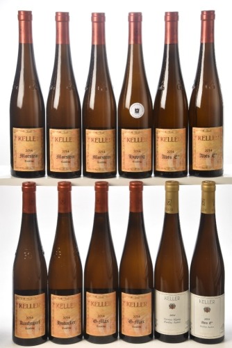 Keller Kellerkiste' Assortment Case Grossen Lagen OWC 2014 12 bts In Bond