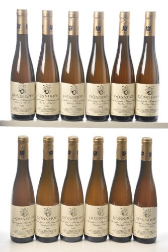 Donnhoff Niederhäuser Hermannshohle Hermann Dönnhoff Auslese Goldkapsel 2006 12 37.5cl bts In Bond