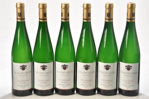 Schloss Lieser Lieser Niederberg Helden Riesling Auslese Goldkap #12 2013 6 bts In Bond