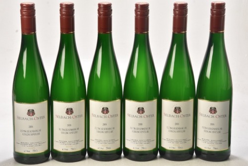 Zeltinger Sonnenuhr kabinett 2008 Selbach-Oster 6 Bts In Bond