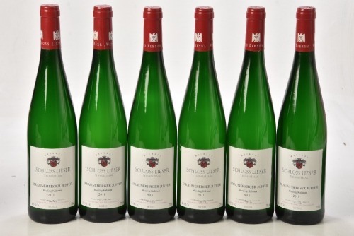 Schloss Lieser Brauneberger Juffer Riesling Kabinett 2011 6 bts In Bond